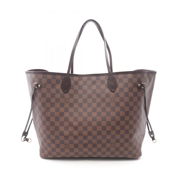 Louis Vuitton Neverfull GM Tote Bag, Coated Canvas and Leather with Damier Fi... - Picture 1 of 13